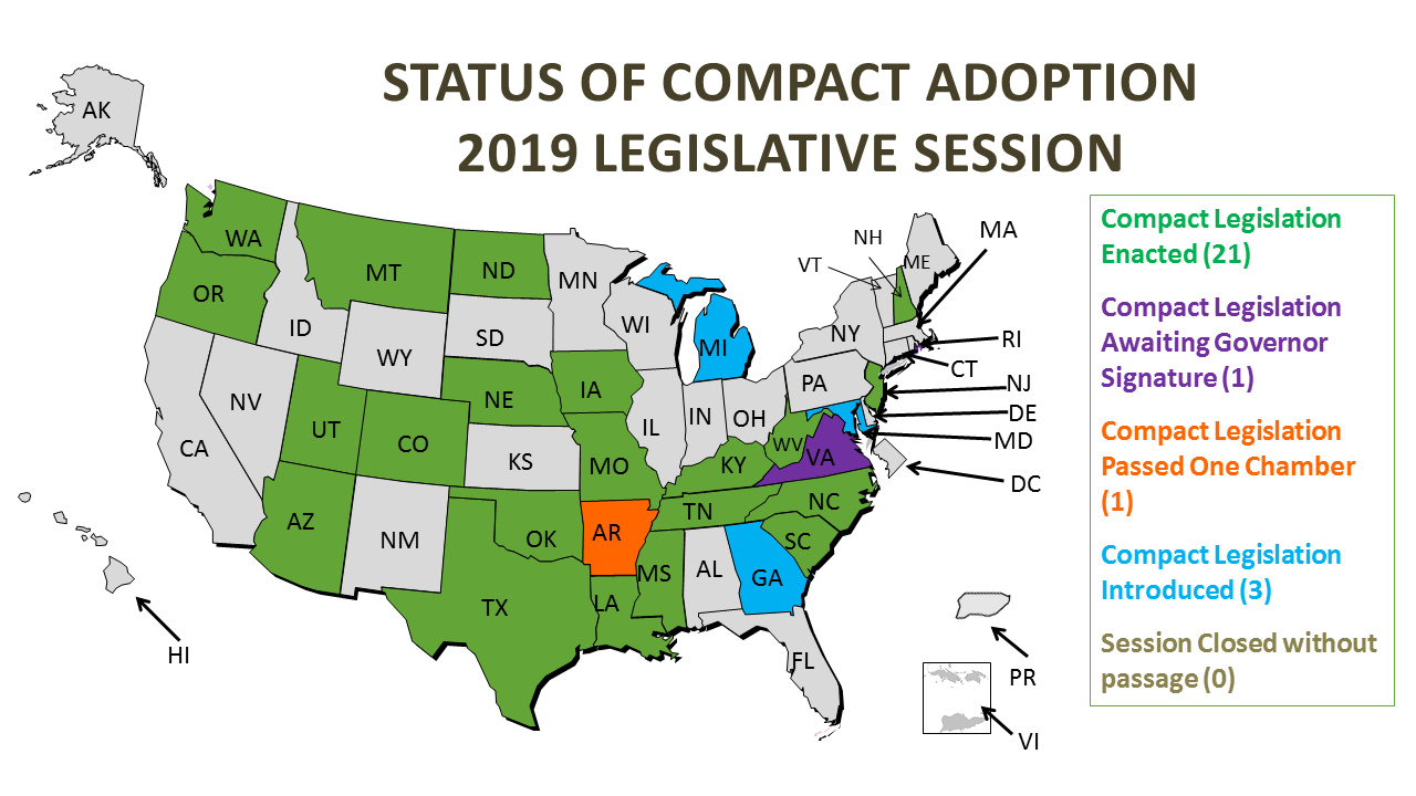 physical therapy licensure compact